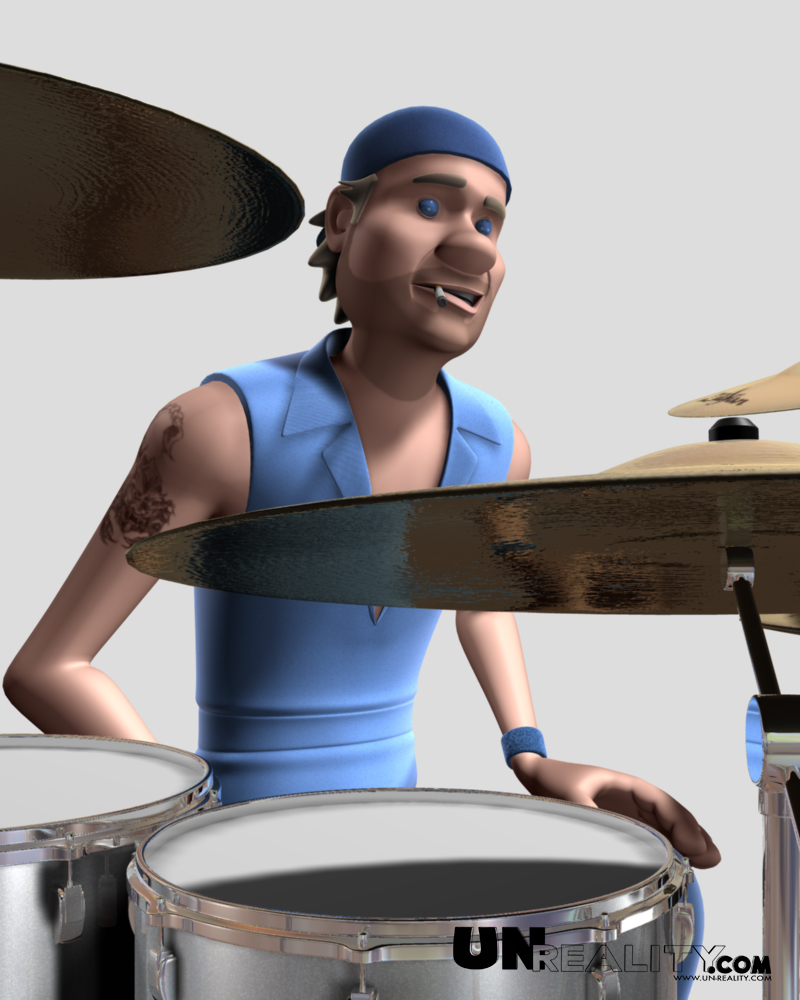 Red Hot Chili Peppers Character Models – UN-REALITY.COM